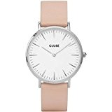 Watch Cluse La Bohème Silver White / Nude Pink CL18231