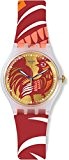 Watch Swatch New Gent SUOZ226 ROCKING ROOSTER - Limited Special Edition Chinese New Year