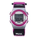 WobL Watch - Rose - montre de rappel 8 alarmes de vibration, aident à contrôler la transition du pot aux ...