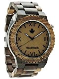WoodWatch Montre Homme wootch-green