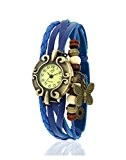 Yepme montre bracelet pour femme – Crème/bleu