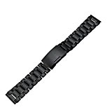 Zeiger Bracelet Montre Inox - Bande pour Montre 18mm - Montre Homme Femme Remplacement Wrist Watch Deployante Strap - Noir ...