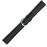 ZeitPunkt 108-18-s - Bracelet pour montre, cuir, couleur: noir