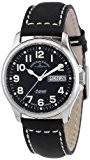Zeno Watch Basel - 12836DD-a1 - Montre Mixte - Automatique - Analogique - Bracelet cuir noir