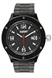 Zippo - 45007 - Montre Homme - Quartz Analogique - Bracelet Acier Inoxydable Noir