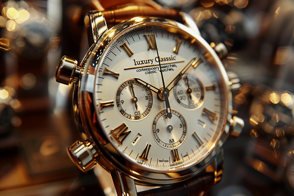 Les montres classiques de luxe modernes